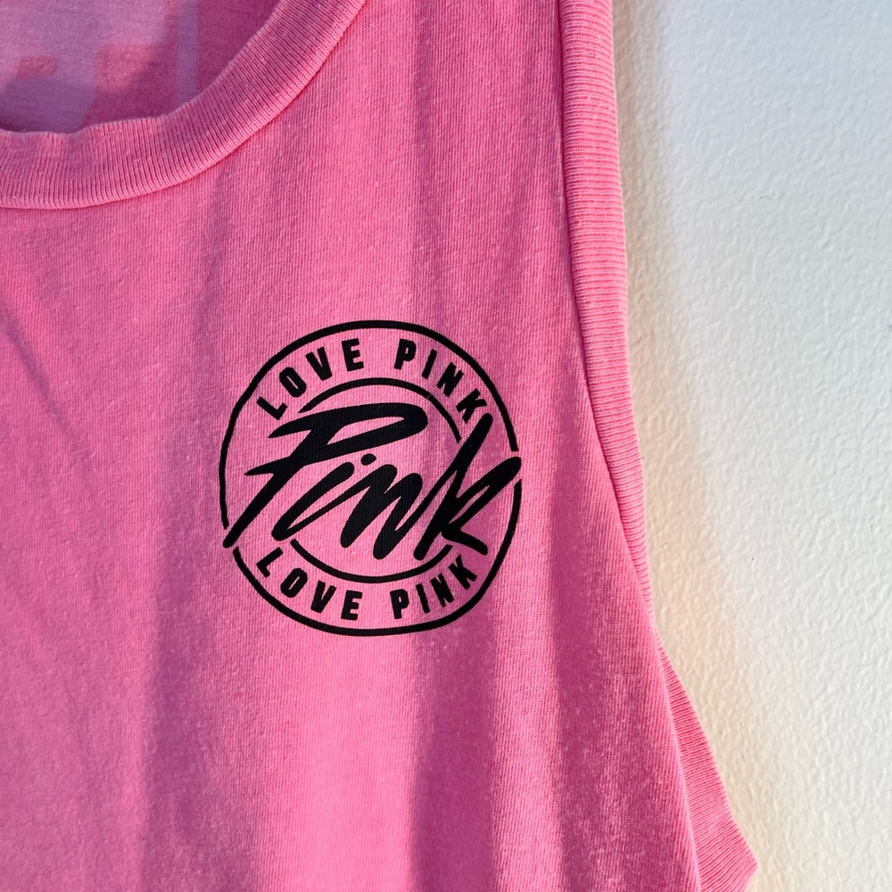 Love Pink Muscle Shirt